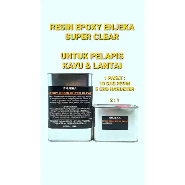 epoxy resin for wood Super Clear NJK