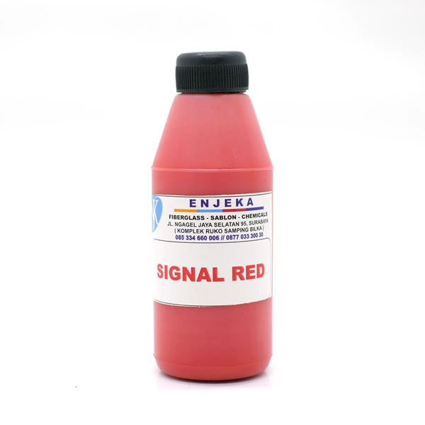 Signal Paste Resin Pigment Coloring Red