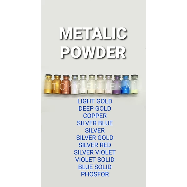 Silver Blue Pearl Powder